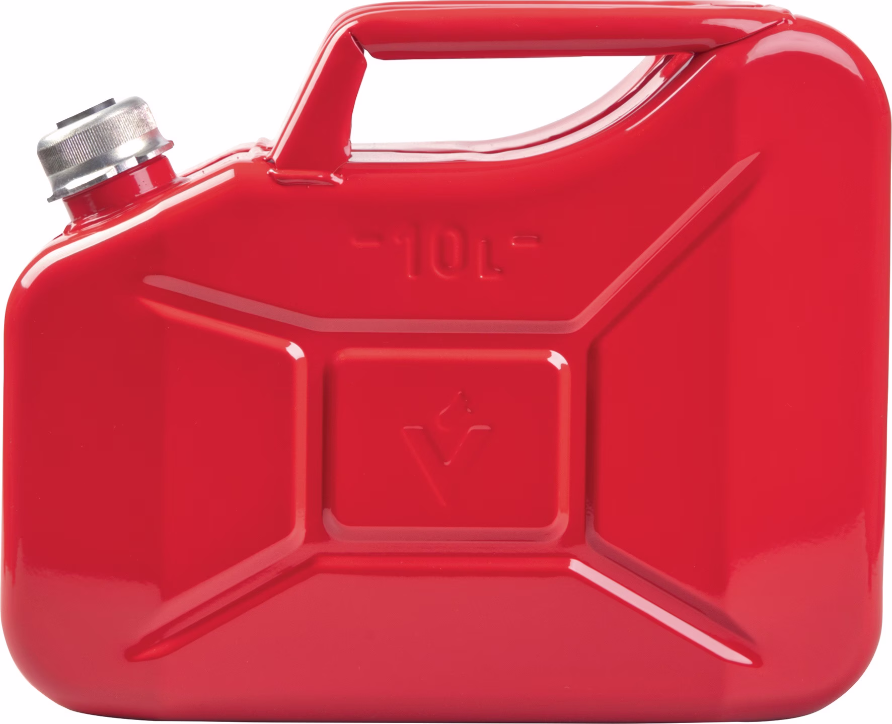 Kraftstoffkanister 10l Schraubverschluss Rot RAL 3000 Stahlbl.0,9mm
