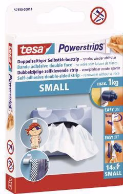 Klebestücke Powerstrips small 57550-00014 14,5x33mm 14 St./Pack