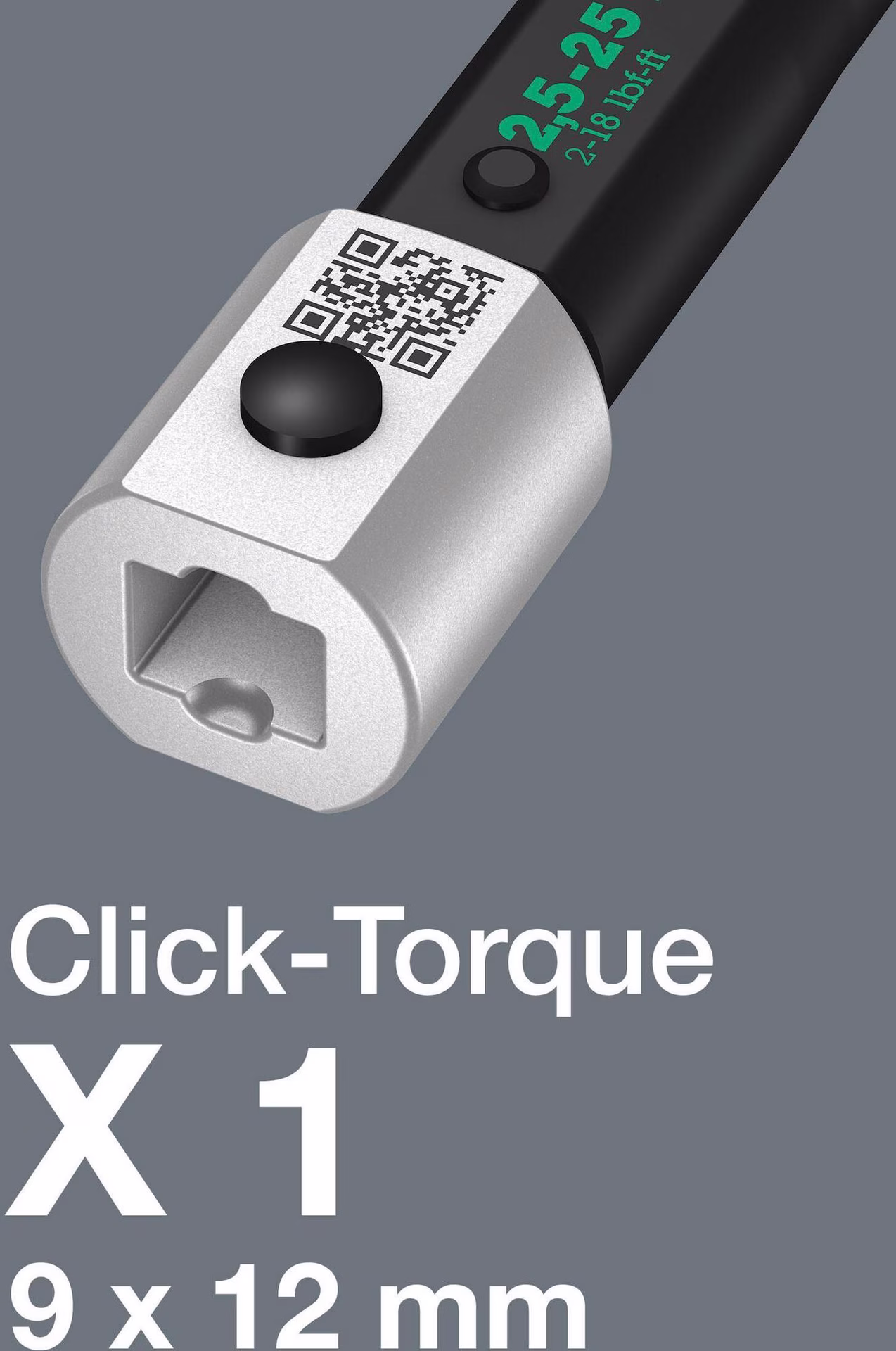 Drehmomentschlüssel Click-Torque X 1 2,5-25 Nm 9x12mm