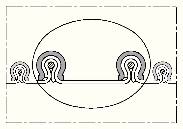 Absaug- u.Gebläseschlauch CP VITON® 459 EC ID 100-102mm AD 112mm L.3m Rl.