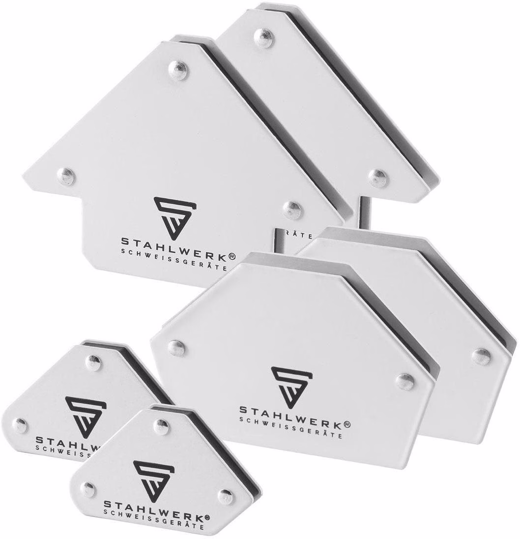Magnet-Schweißwinkel 9 & 25 lbs/4 & 11,3kg daN 45Grad,90Grad u.135Grad