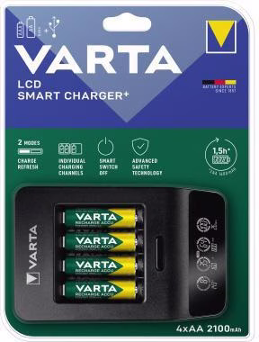 Ladegerät LCD Smart Charger+ 57684101441 +4xAA 2.100mAh