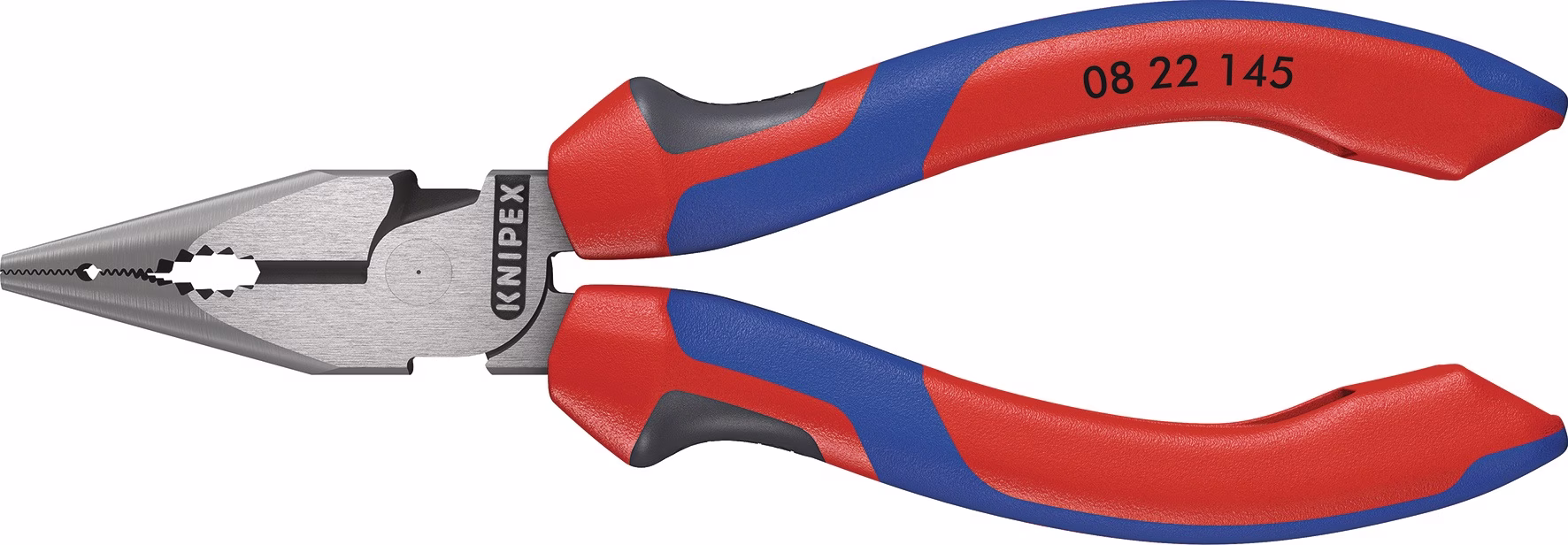 Spitzkombizange L.145mm pol.Comfort-Griff schwarz atram