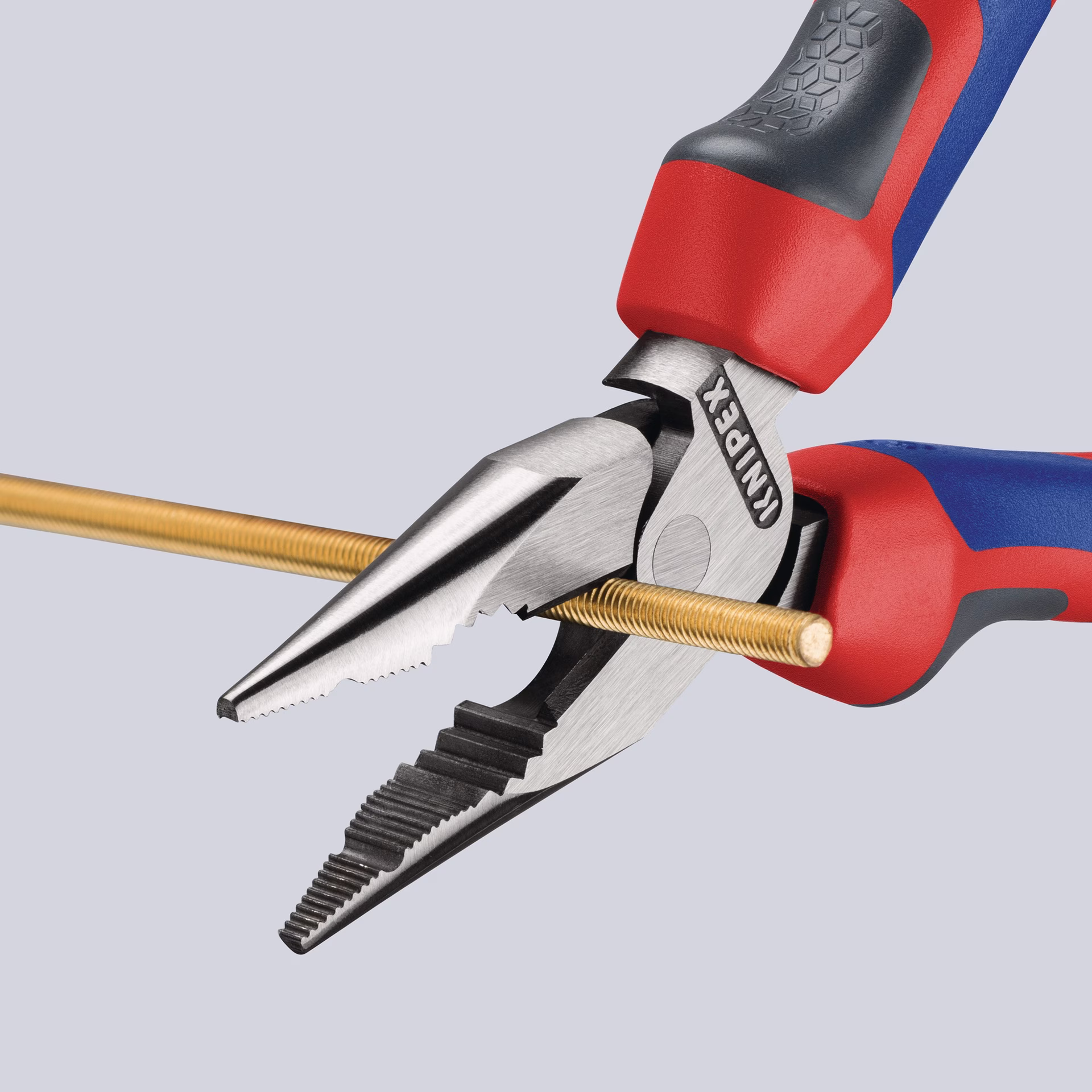 Spitzkombizange L.145mm pol.Comfort-Griff schwarz atram