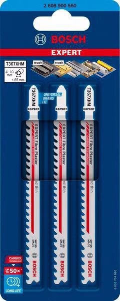 Stichsägeblatt Expert Multi Material T 367 XHM Gesamt-L.132mm 3 St./Karte