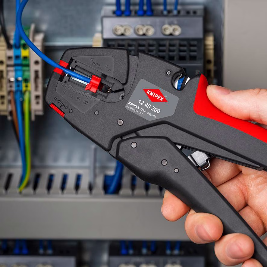 Automatikabisolierzange L.200mm 0,03-10 (AWG 32-7) mm²