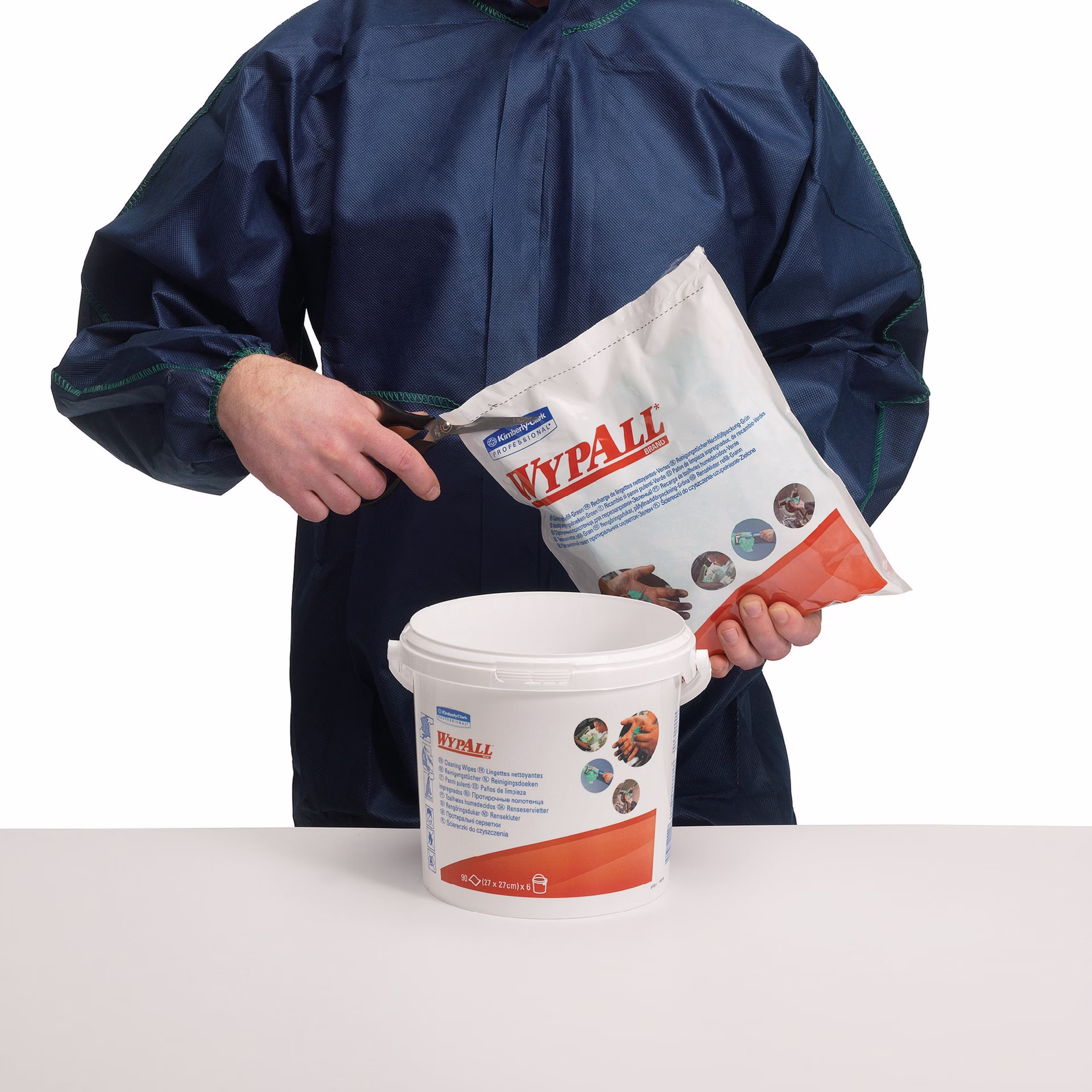 Reinigungstuch WYPALL 7776 Nachfüllpackung 75 St.75Tücher/VE Kimberly Clark