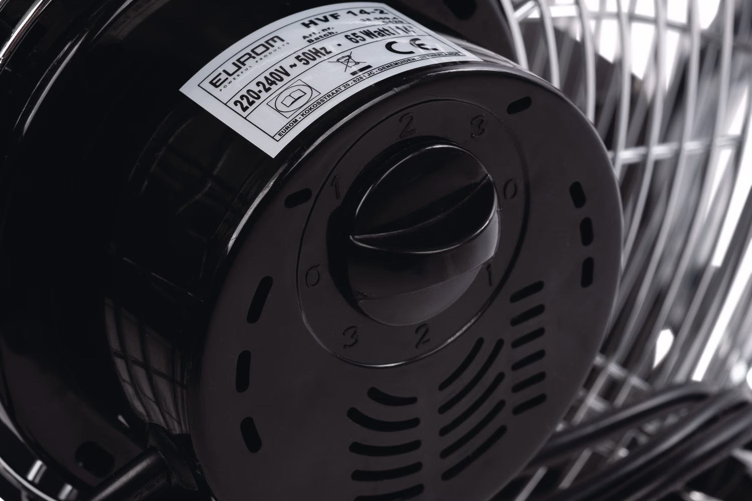Bodenventilator H.430mm 230V 50 Hz 65 W Silber