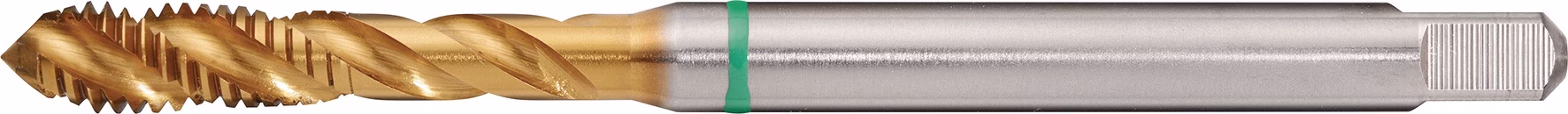 Maschinengewindebohrer DIN HSS-Co TiN 6H