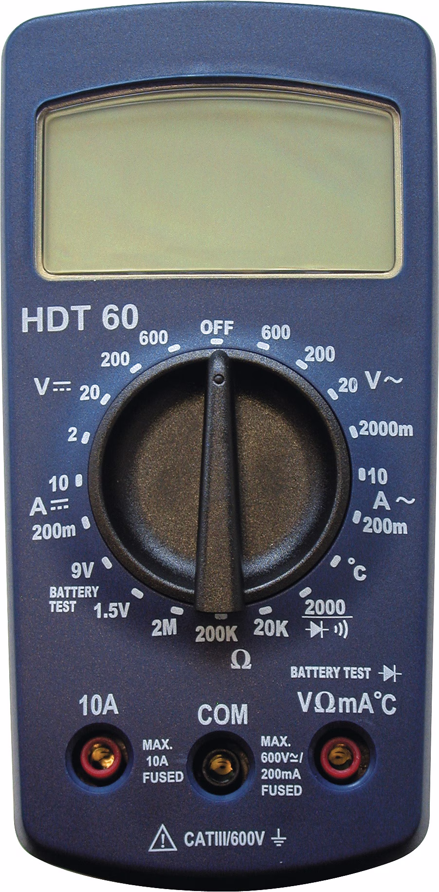 Multimeter HDT 60 2-600 V AC/DC