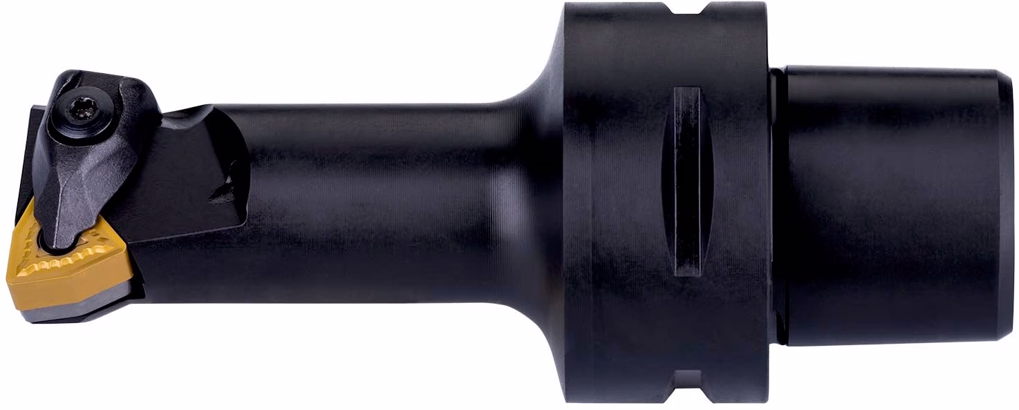 Klemmhalter ISO C4-DWLNR-13075-06 D.40mm m. Polygonkupplung Rechtslauf