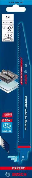 Säbelsägeblatt Expert Automotive Steel L.225mm B.20mm TPI 8 3mm 1 St./Karte