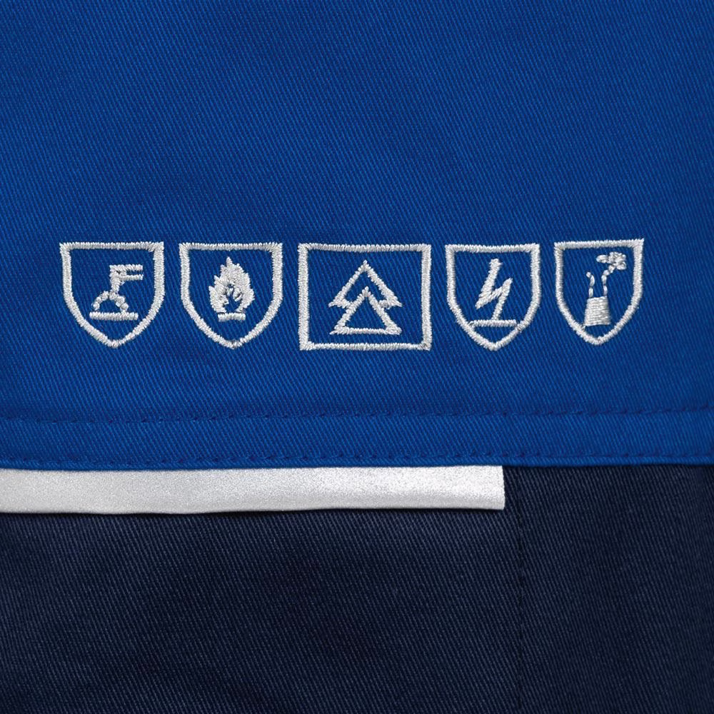 Hitzeschutzhose VINCENT Gr.58 kornblau/marine