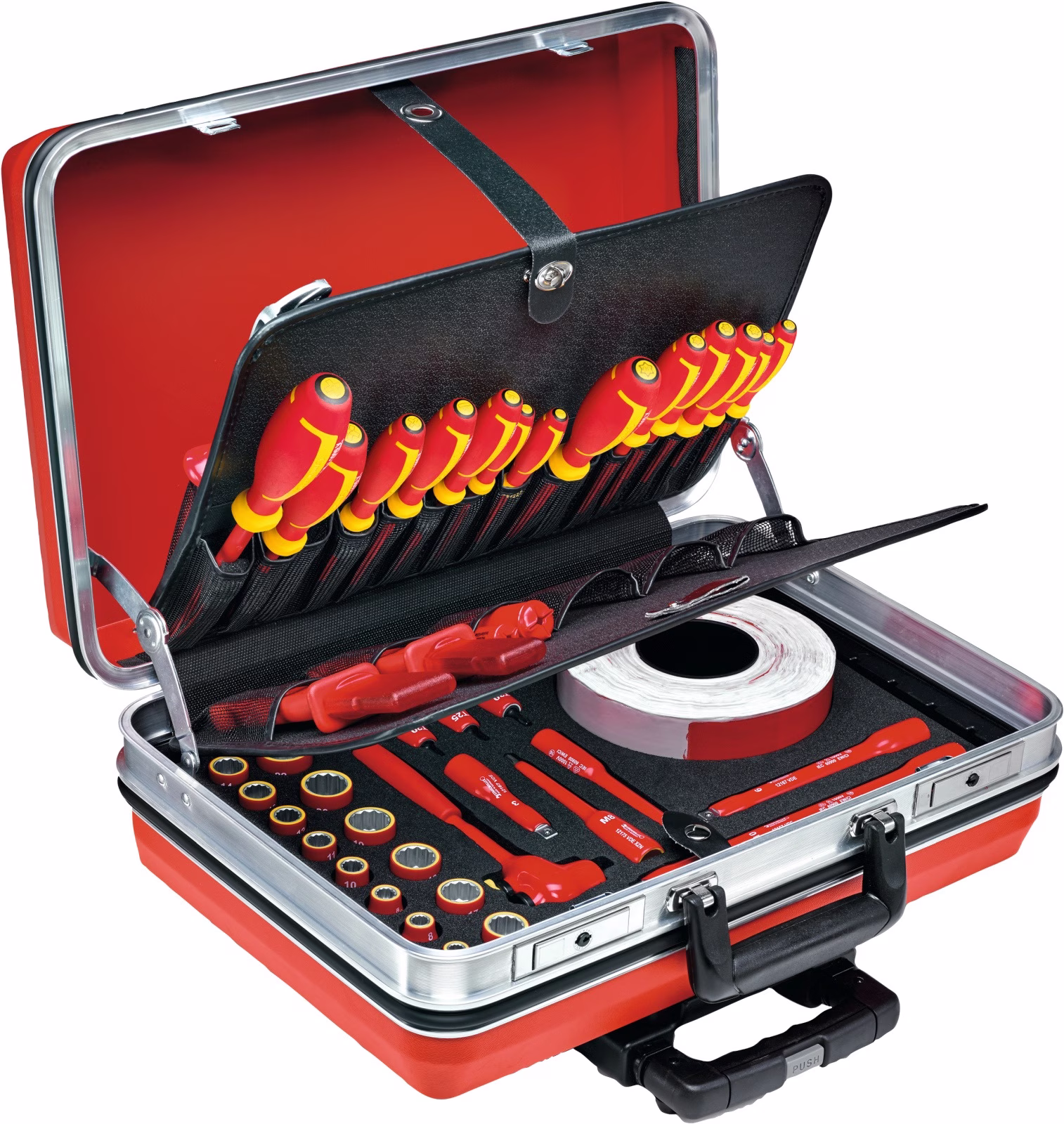 Werkzeugsatz 13300 VDE DIN EN 60900 48tlG.Koffer G.11,4kg
