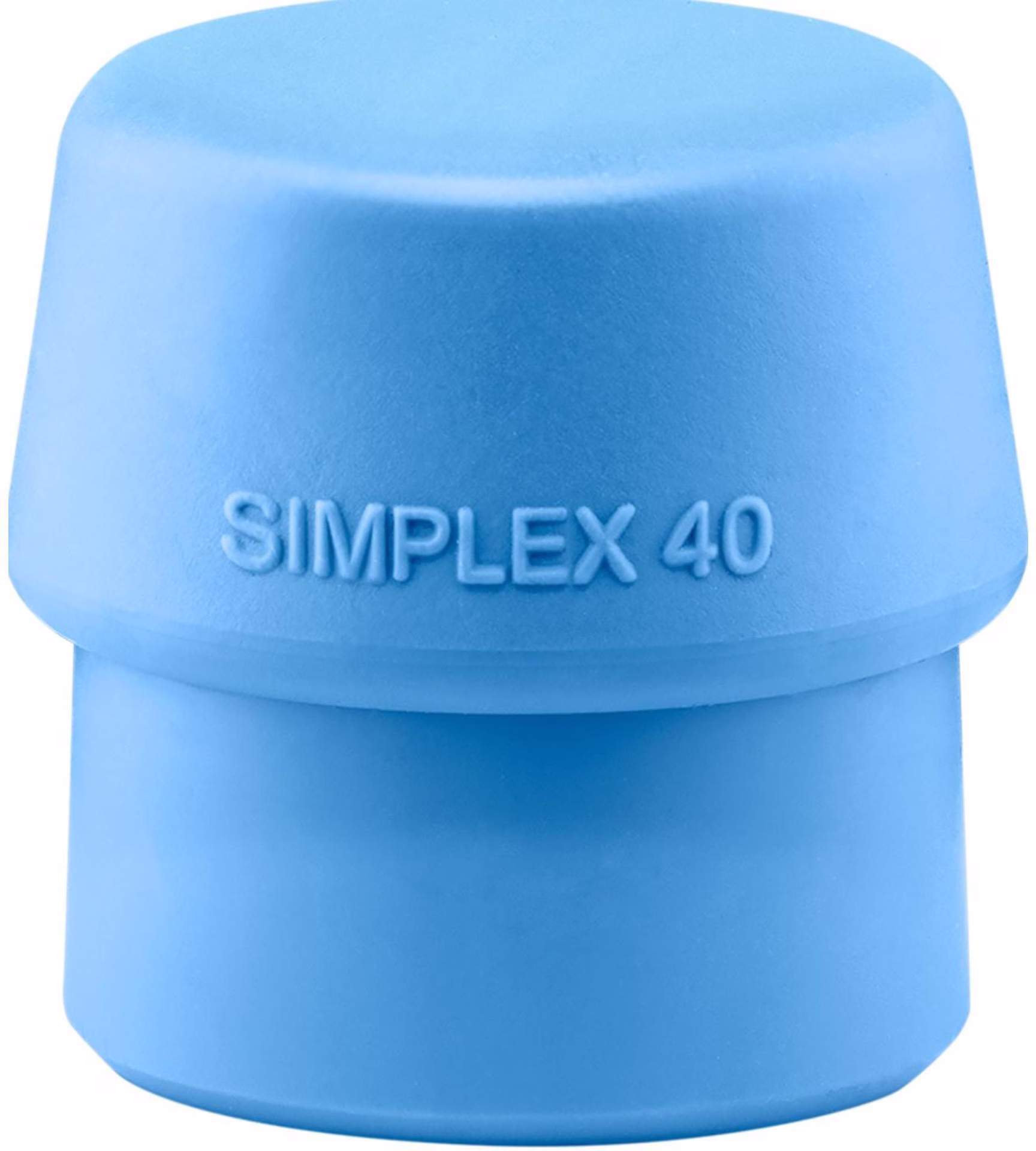 Schonhammerkopf SIMPLEX Kopf-Ø 40mm TPE-soft blau weich