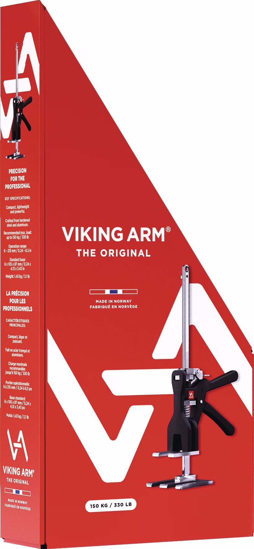 Univ.Hebe- u.Spannwerkzeug Viking Arm® Hubh.7-215mm Spreiz-W.150-360mm