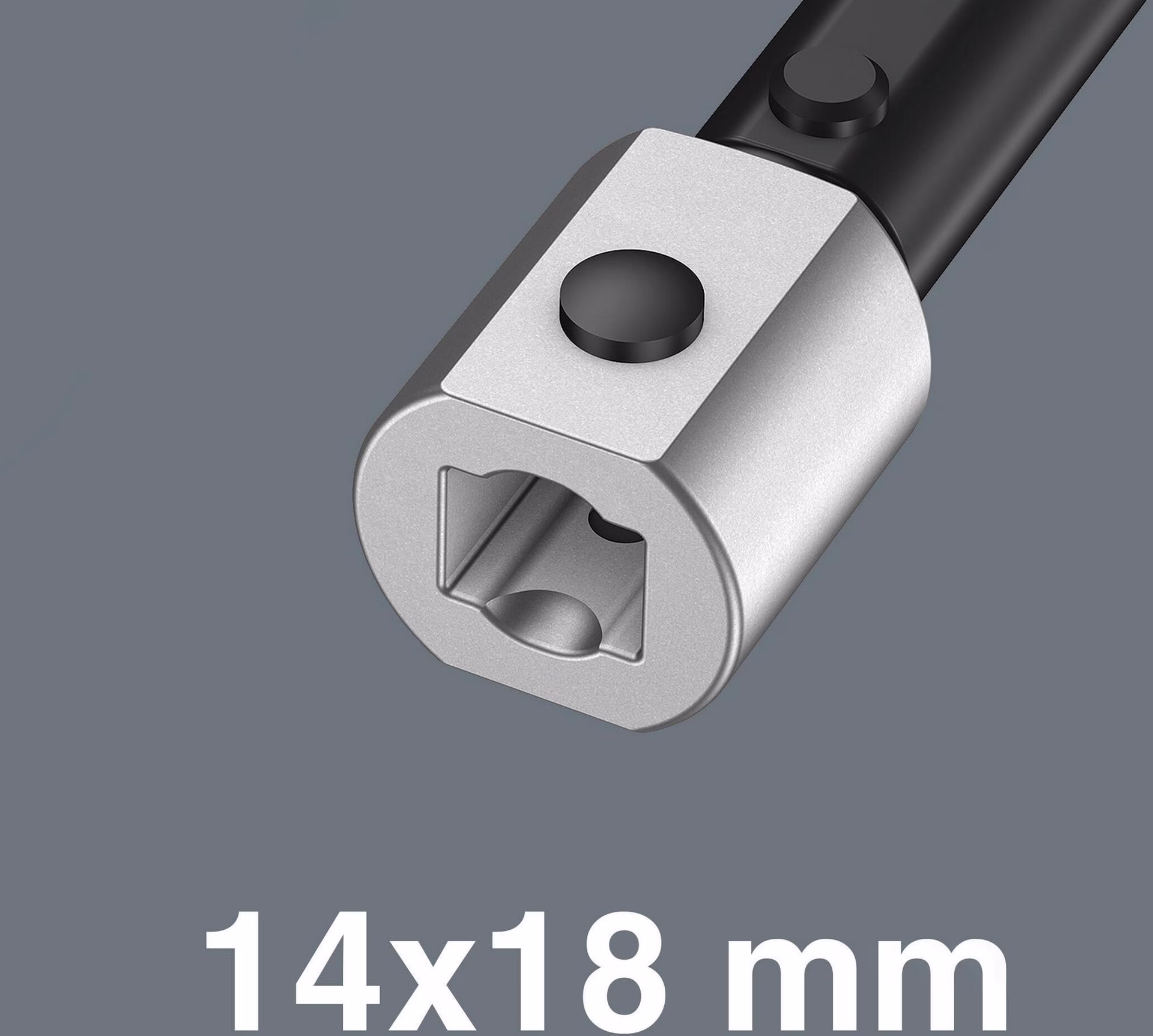 Einsteckwerkzeug 7880 Joker L SW 16-19mm 14x18mm CV-Stahl