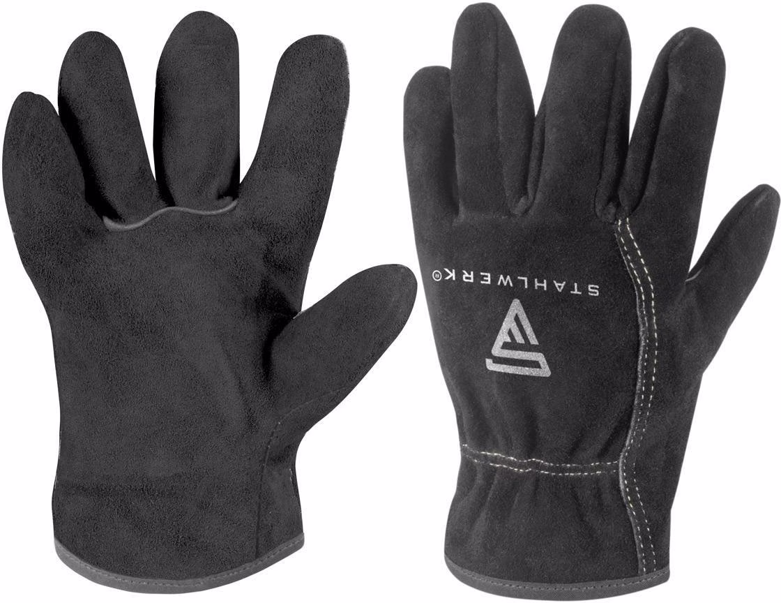 Schweißerhandschuhe Gr.XL Schwarz EN 388:2016 PSA II