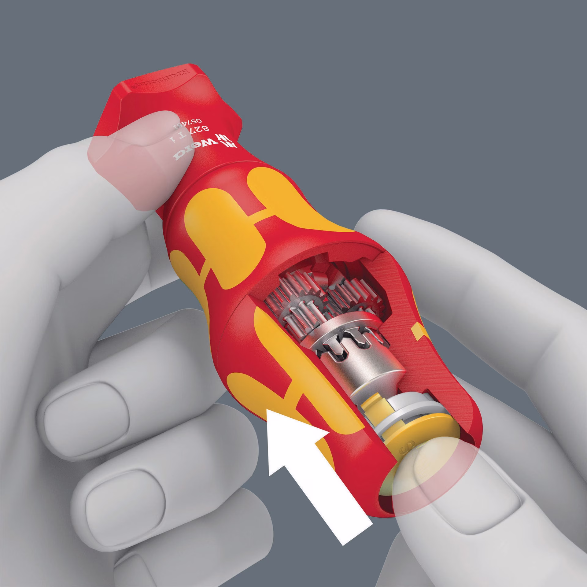 Schraubendrehersatz 16-tlg.Kraftform Kompakt Turbo i 1 Tool Finder