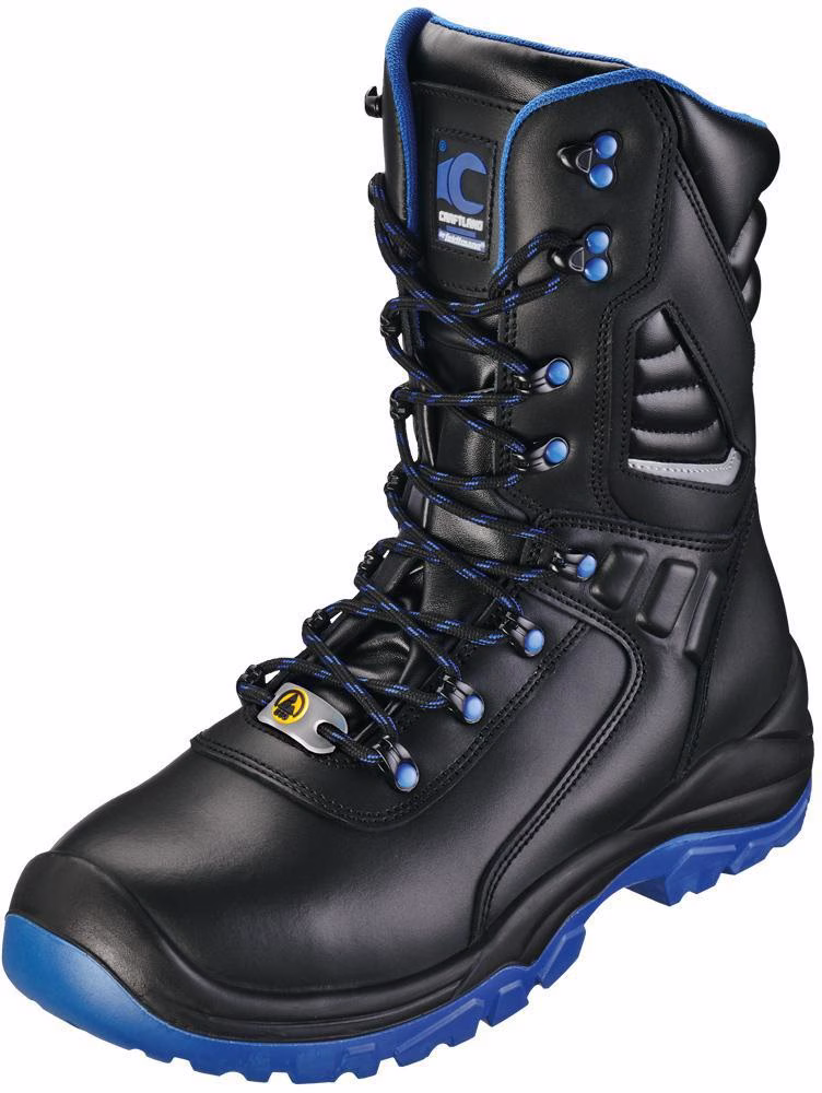 Sicherheitsstiefel TORGAU Gr.40 W.11 schwarz/blau S3S FO SR ESD