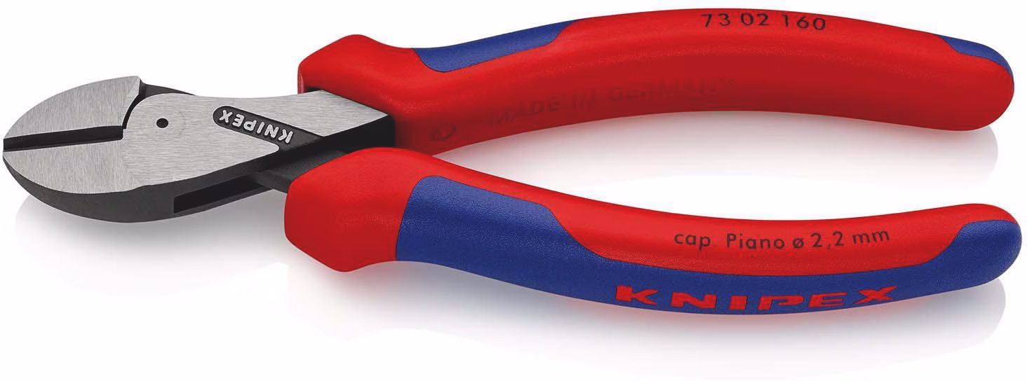 Kompaktseitenschneider X-Cut® L.160mm Kopf pol.Mehrkomp.-Hülle