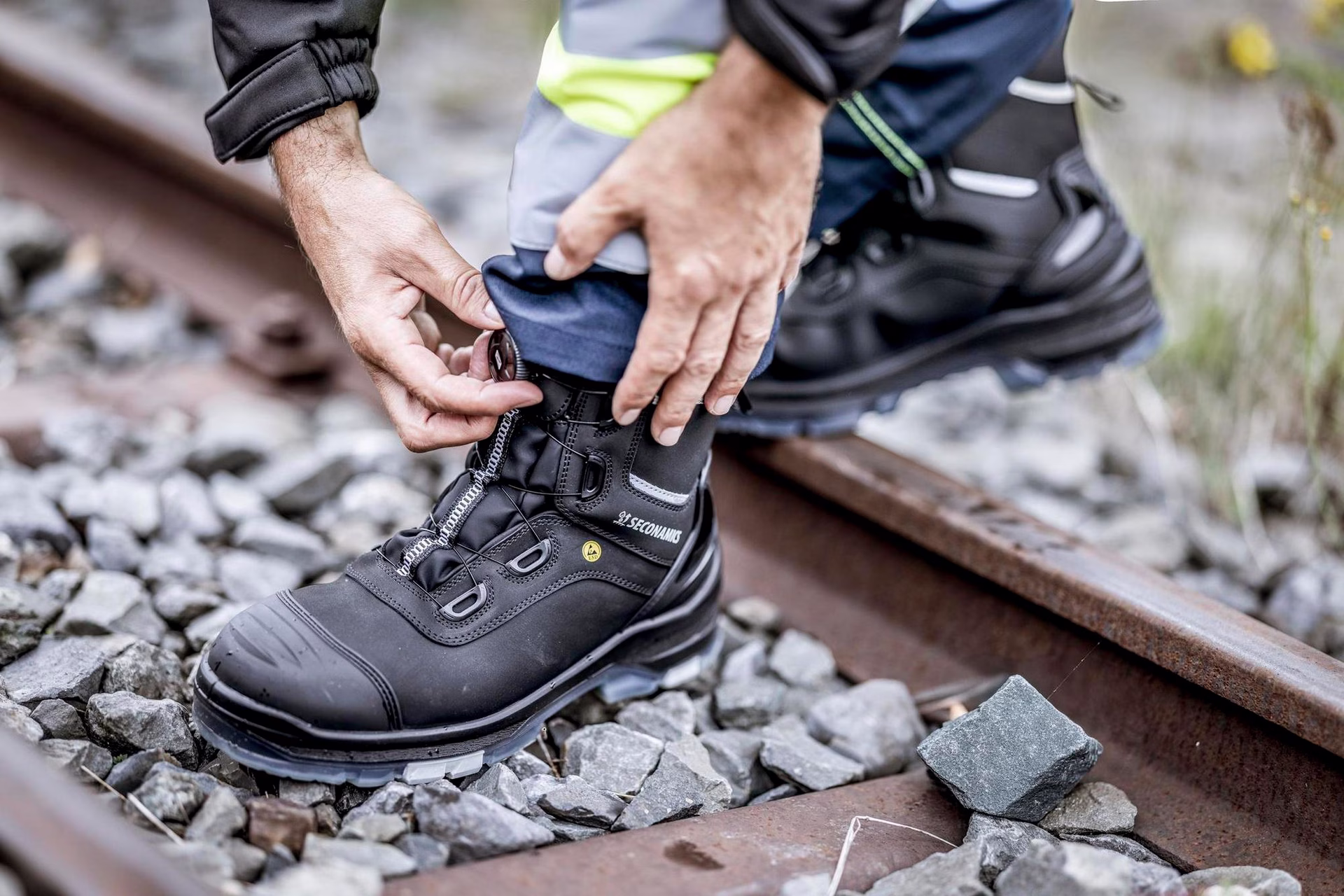 Sicherheitsstiefel ULTIMATE STEP HIGH FIT Gr.43 W.11 schwarz S7S CI FO SC SR