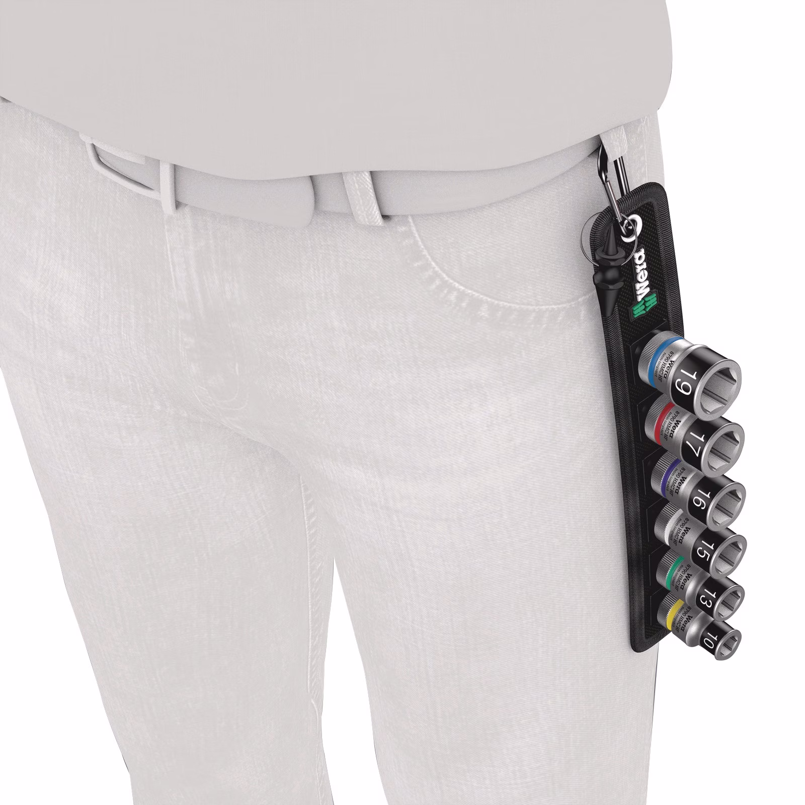 Steckschlüsselsatz Belt C 1 Zyklop 7-tlg.1/2 Zoll 10-19mm f.a6-KT.-Schr