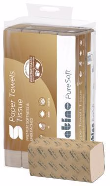 Satino Handtuchpapier PureSoft 277560 W-Falz 2lg 3.000 Bl./Pack.