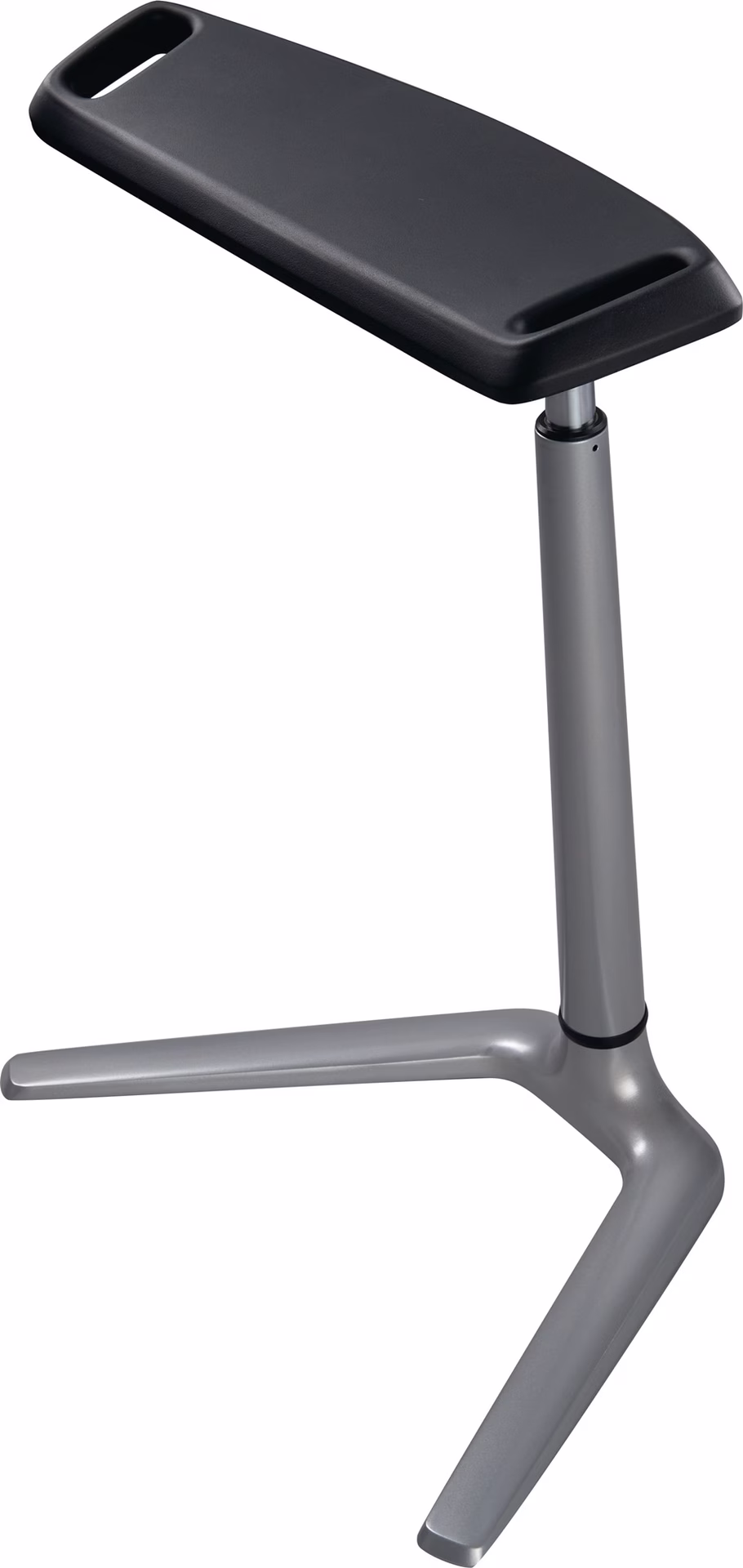 Stehhilfe Integralschaum Sitz-H.620-850mm Alu.silber