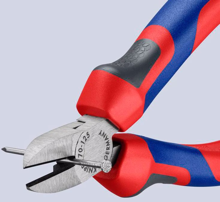 Seitenschneider L.125mm Kopf pol.Comfort-Griff max.1,5mm