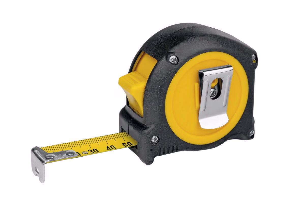 Taschenrollbandmaß BM 100 L.3m B.16mm mm/mm EG II ABS/TPE Metall-Clip