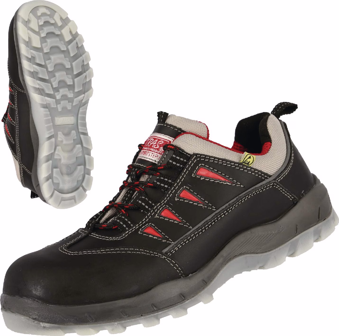Sicherheitsschuh SPORT STEP Gr.41 W.11 schwarz S3 SRC EN ISO 20345,EN 61340-4-3