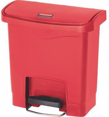 Tretabfalleimer Rubbermaid SLIM JIM® STEP-ON 23,04 x 39,88 x 37,67 cm (B x H x T) 15l RUBBERMAID