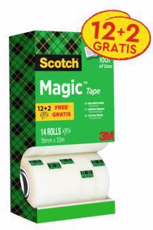 Scotch® Klebefilm Magic™ 810 14 St./Pack.