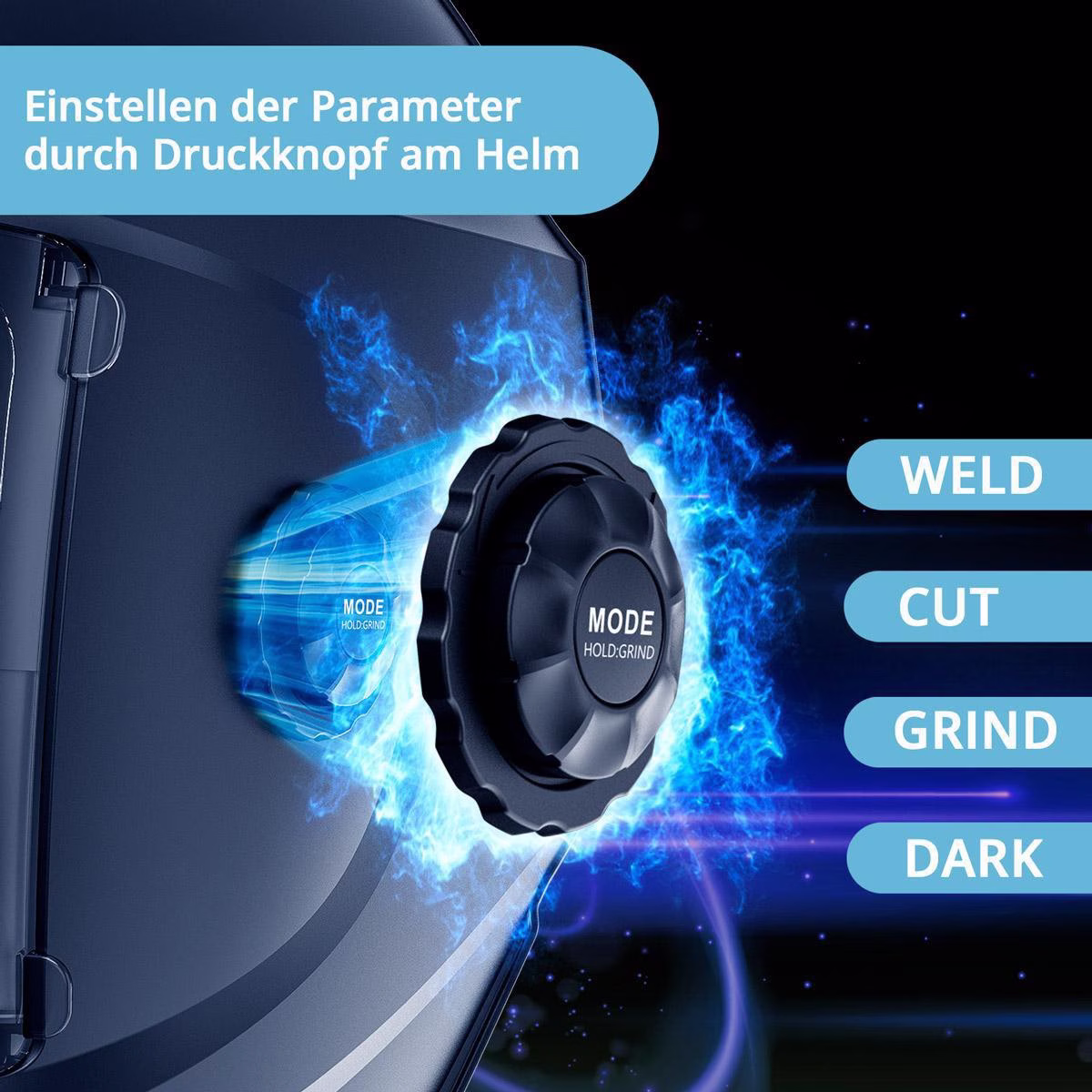 Automatik-Schweißhelm BOOSTER AIR Frischluftsystem TH3