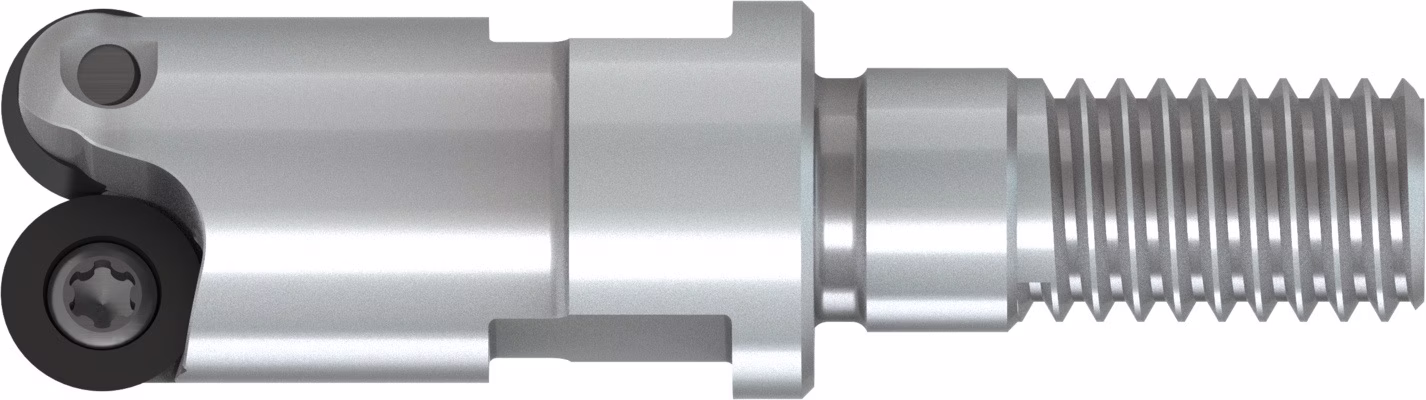 Kopier-Planfräser ISO 10E2R020M06-SRD05-CF D.6,5mm m. Wendeplatte Schneid-D.10mm