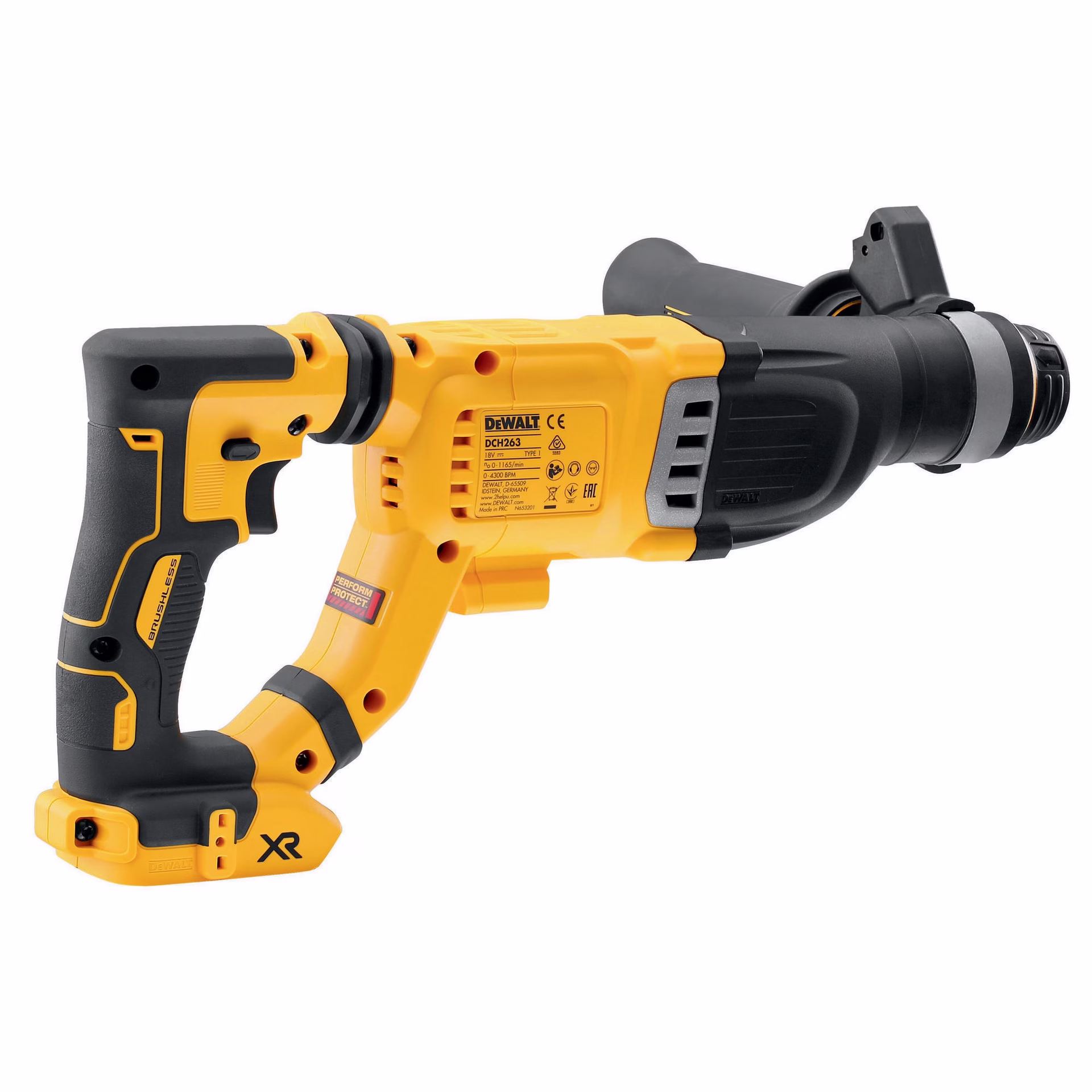 Akku-Bohrhammer DCH263NK 18/54V 28mm 3 J SDS-plus