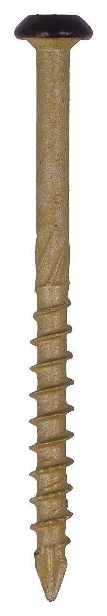 Fassadenschraube AR-coating C4 D4,5xL50mm bronze