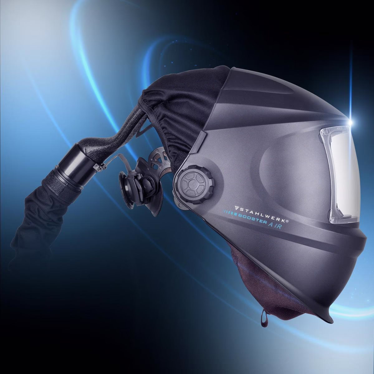 Automatik-Schweißhelm BOOSTER AIR Frischluftsystem TH3