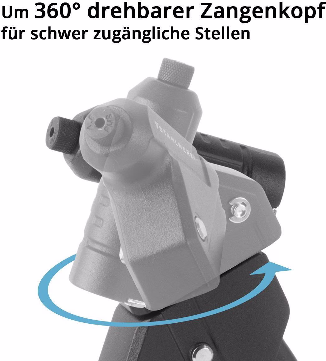 Nietzangen-Set NZ-280 ST 360Grad L.28,5cm