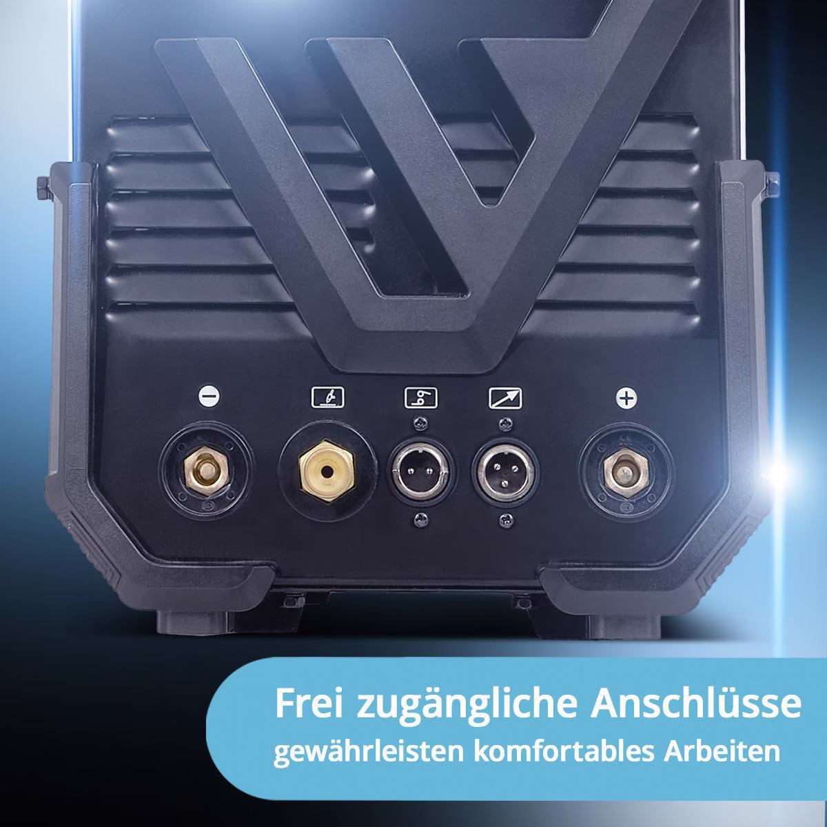 Inverterschweißgerät AC/DC WIG 200 ST Digital Einzelgerät m.Zub