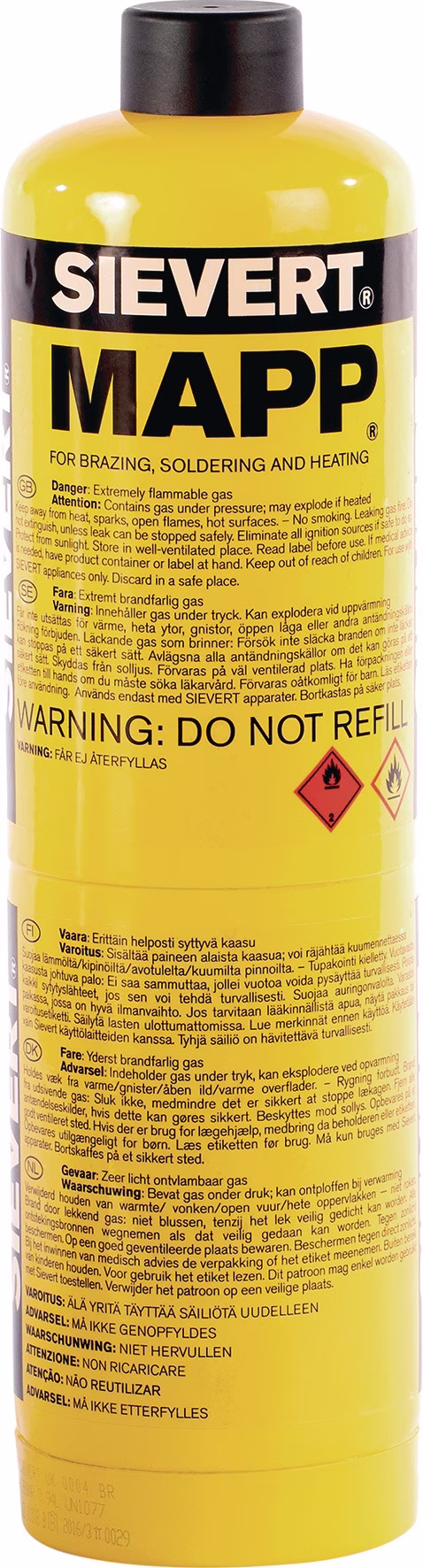 Schraubkartusche MAPP®Gas 380g 788ml