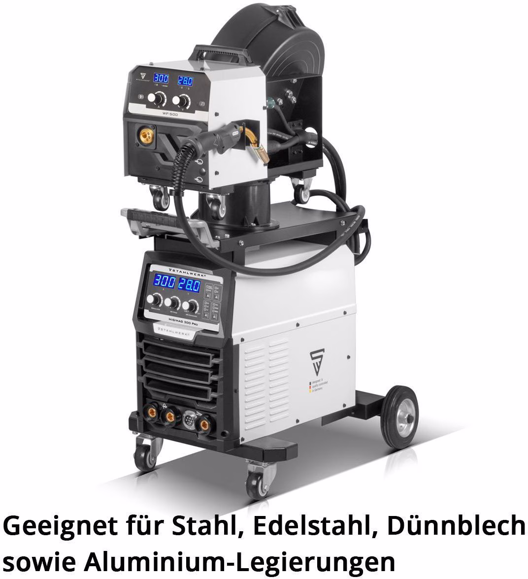 Inverterschweißgerät MIG MAG 300 Pro Einzelgerät m.Zub.3m