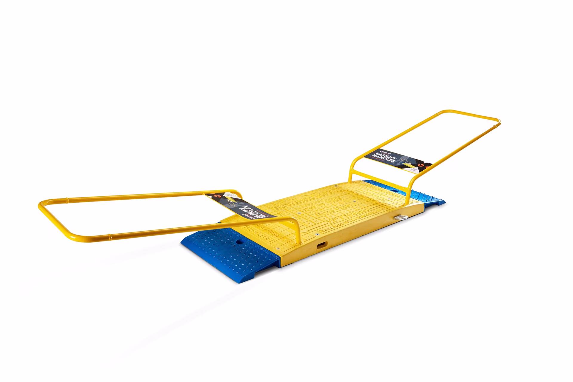 Grabenbrücke LowPro® 15/05 Road Plate gelb-blau L.1500mm B.500mm 44 t G.40kg
