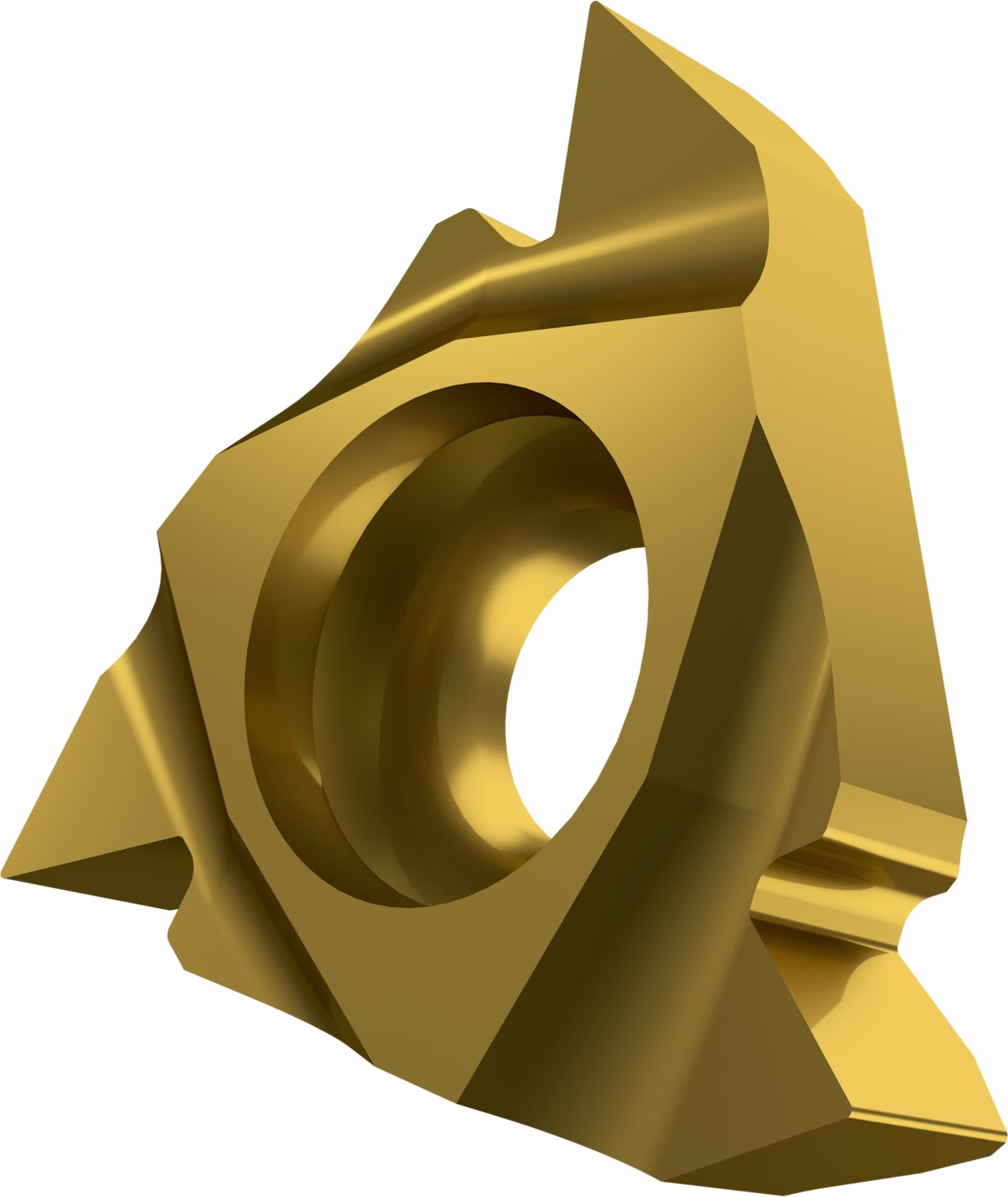 Gewindedreh-Wendeschneidplatte ISO TN Innenkreis-D. PVD