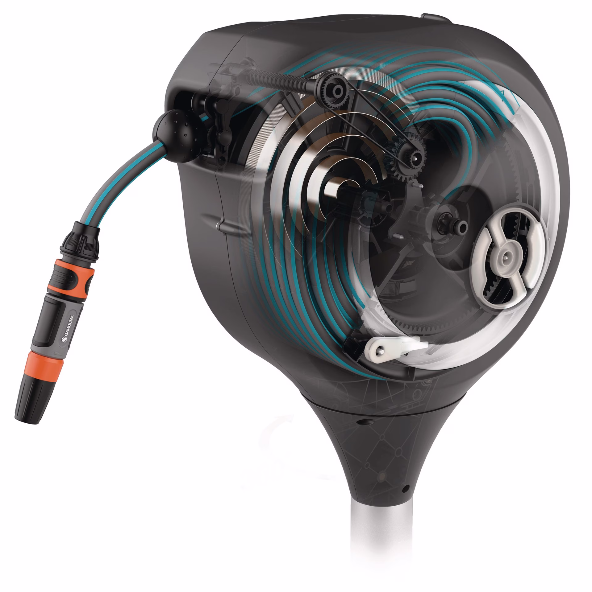 Terrassen-Schlauchbox RollUp S B.398mm