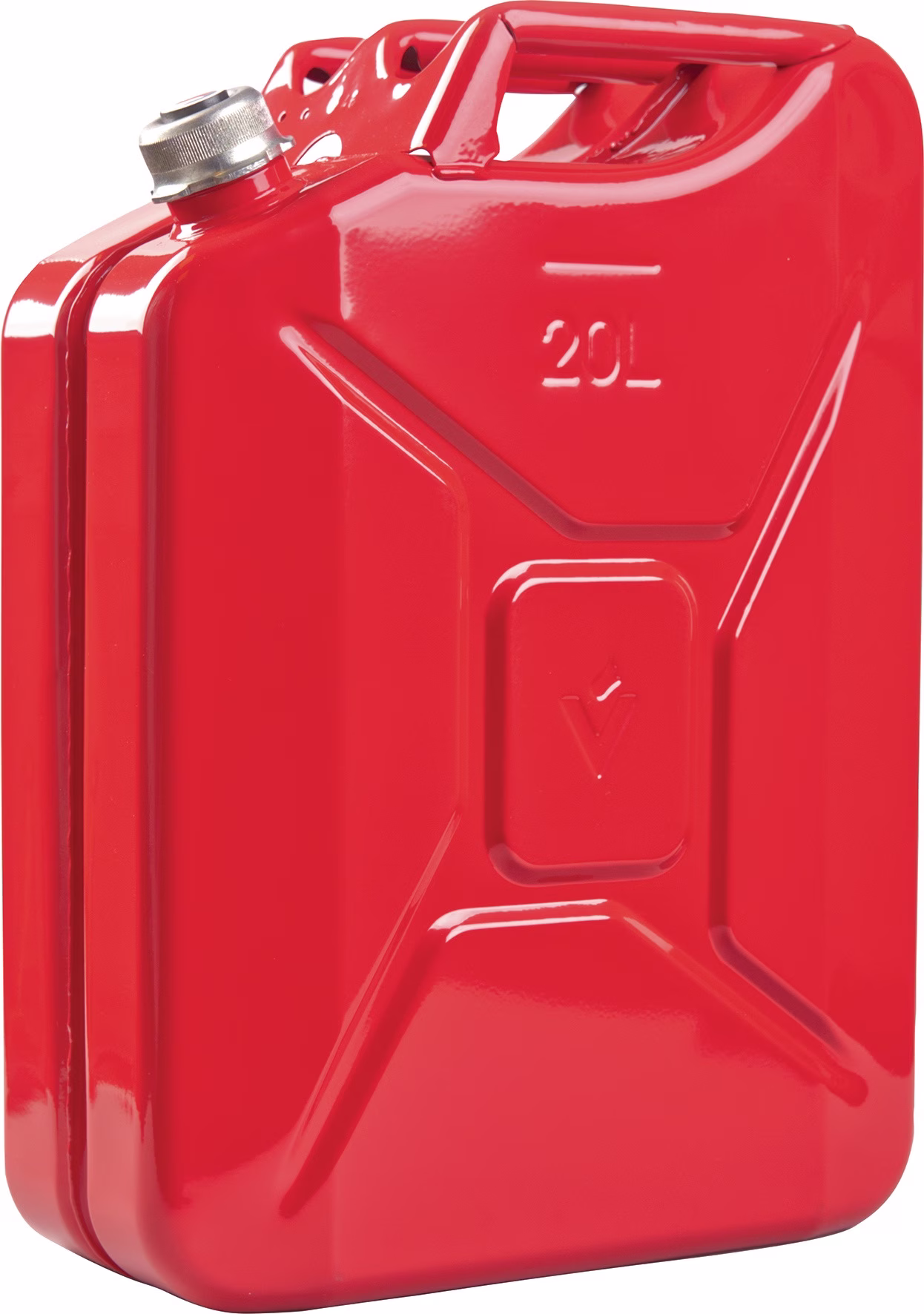 Kraftstoffkanister 20l Schraubverschluss Rot RAL 3000 Stahlbl.0,9mm