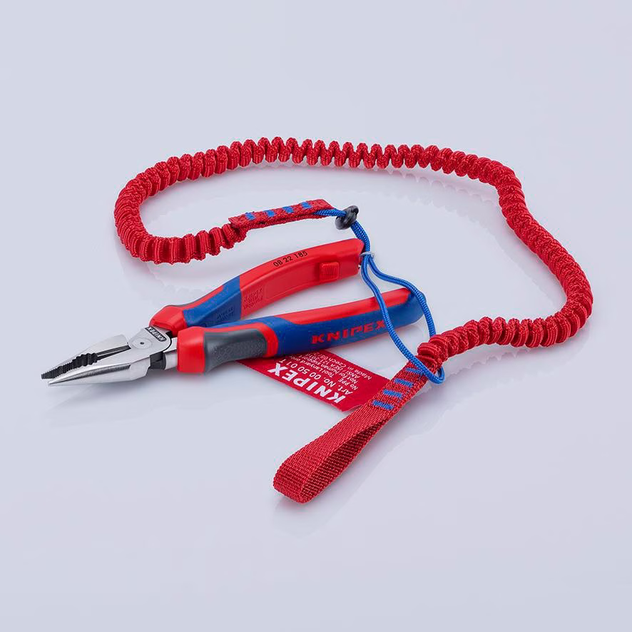 Spitzkombizange L.185mm pol.Comfort-Griff schwarz atram