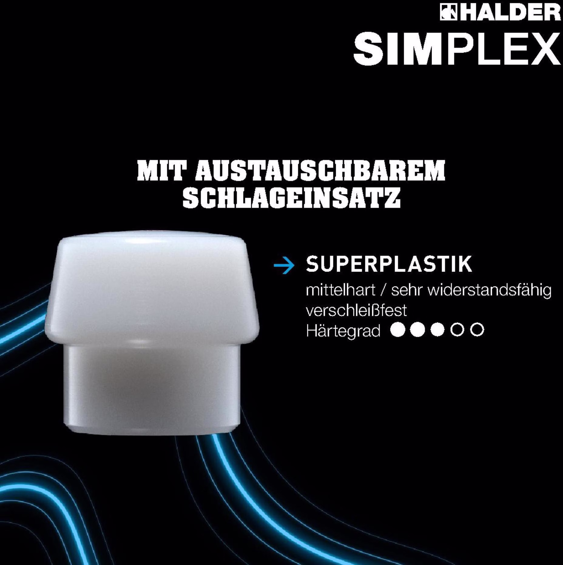 Spalthammer SIMPLEX 4100g Stiel-L.850mm Hickorystiel