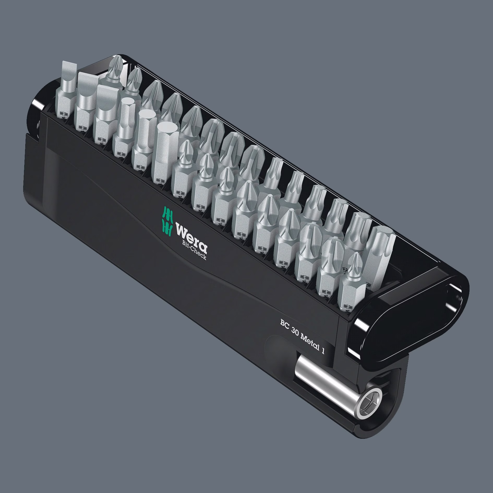 Bitsortiment Bit-Check 30 Metal 1 SB 30-tlg.Schlitz/PH/PZD/TX/6Kt